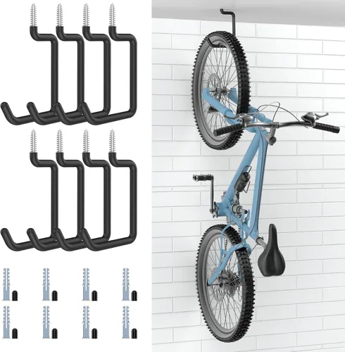 Vista 14 de Housolution Soporte de pared para bicicleta con gancho fijo