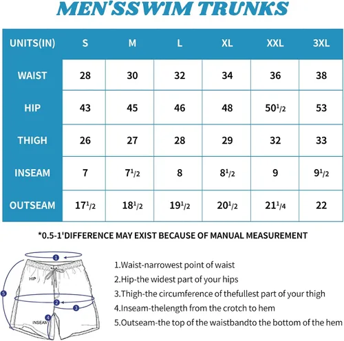 Vista 6 de Flytop Traje de baño para hombre de secado rápido con bolsillos con cremallera