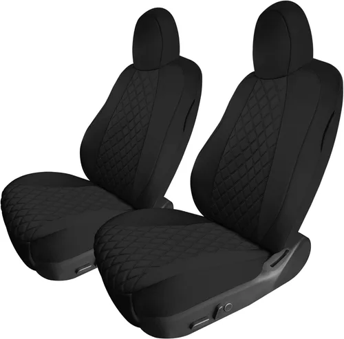 Vista 15 de FH Group Fundas de asiento de automóvil de ajuste personalizado hechas específicamente para Tesla Model Y Ultraflex 2020-2025, fundas de asiento