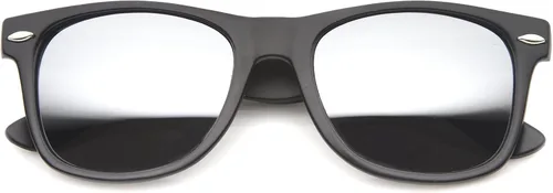 Vista 18 de zeroUV - Gafas de sol con montura de cuerno negro mate