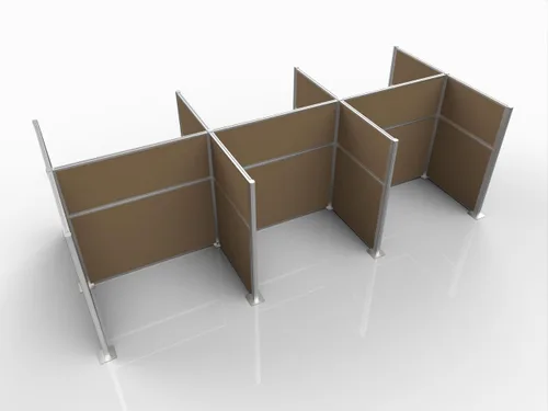 Vista 18 de Versare Kit de cubículo de panel de silencio Paredes de división de estación de trabajo Paredes de cubículo de amortiguación de sonido