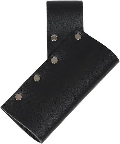 Vista 4 de Funda de cuero medieval para espada, daga de rana, accesorio universal para espada y cutlass para estoque