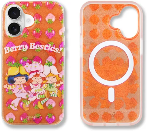 Vista 75 de Sonix x Barbie Funda para iPhone 15 Pro Compatible con MagSafe Probada para caídas de 10 pies Golden Hour