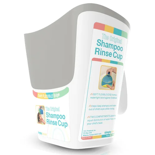 Vista 8 de Taza de enjuague de champú para niños Cubo de baño para bebés Cubo de enjuague para bebés sin lágrimas - Tres opciones