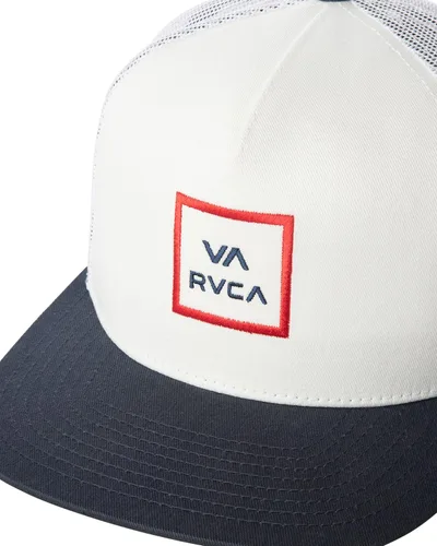 Vista 4 de RVCA Gorra de camionero ajustable Snapback para hombre