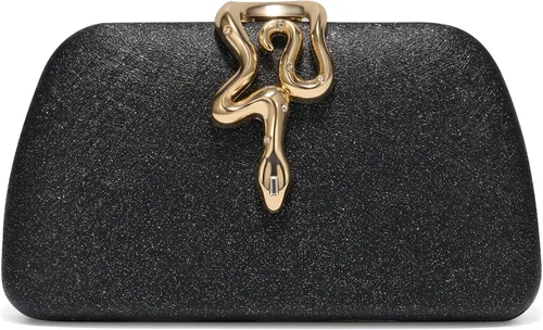 Vista 11 de Clutch Purses for Women, Formal Evening Handbags, White Clutch for Wedding 01-Negro