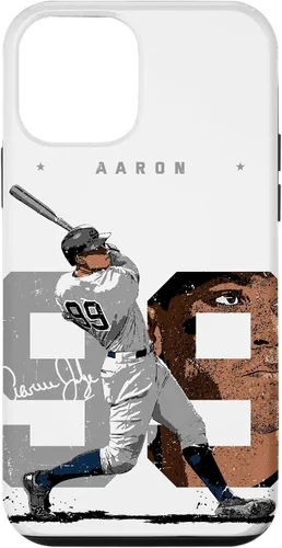 Vista 16 de Aaron Judge Number Portrait Baj New York MLBPA Case for iPhone 17
