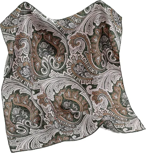 Vista 10 de STARWHISPER Bufanda de seda de morera 100% pura, 21 x 21 pulgadas, bufanda de sarga de seda de 0.551 in para mujer, bufanda cuadrada con embalaje