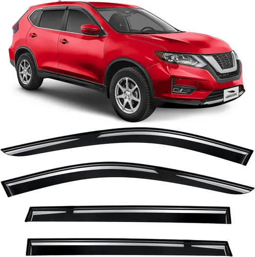 Vista 39 de Voron Glass in-Channel Rain Guards for Chevy Equinox 2018-2024 Para Equinox 18-24