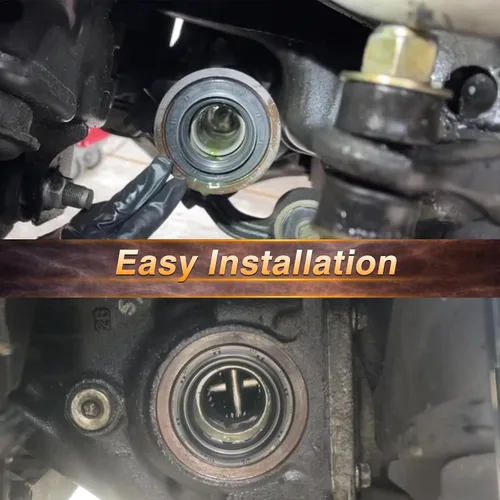 Vista 6 de Sello delantero del portador diferencial, sello de aceite del eje de transmisión delantero compatible con Toyota 4Runner Tacoma Sequoia Tundra Lexus