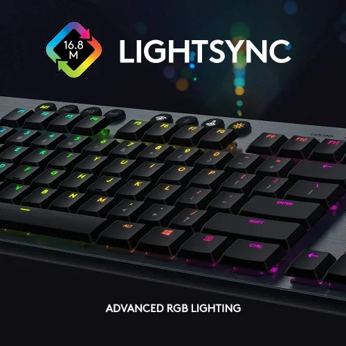 Vista 8 de Logitech G815 RGB Teclado mecánico para juegos lineal renovado