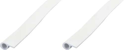 Vista 9 de MD Building Junta de vinilo para puertas y ventanas, color blanco, 17 pies