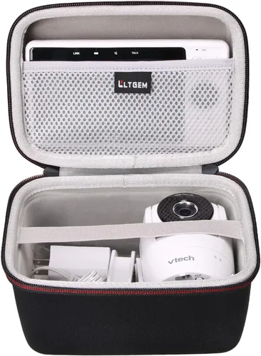 Vista 11 de L LTGEM Funda de viaje para monitor de bebé ANMEATE/Infant Optics DXR-8 PRO/UKSUP/bonoch Baby Monitor - Bolsa de almacenamiento protectora dura