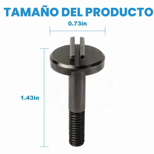 Vista 2 de 06-75-0025 Tornillo de almohadilla de respaldo de hoja se adapta a múltiples herramientas 2626-20