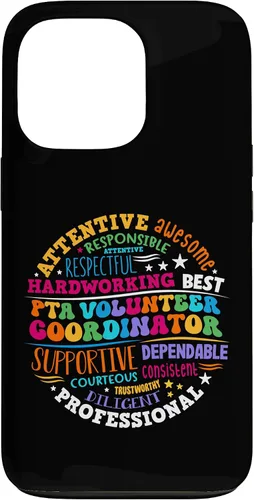 Vista 10 de iPhone 16 Parents Teacher Association PTA Volunteer Coordinator Case
