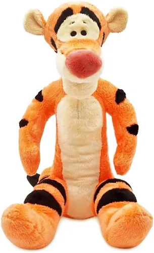 Vista 26 de Disney Store Juguete oficial de ángel mediano suave para niños, personaje de peluche con textura mullida y detalles bordados, orejas flexibles