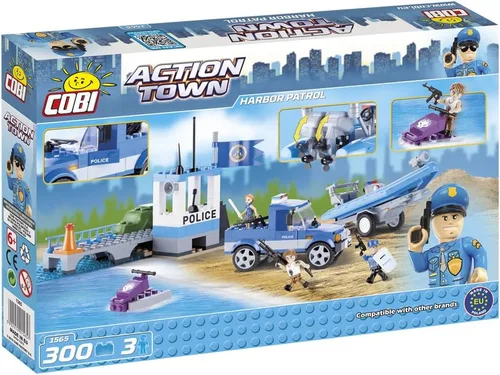 Vista 2 de COBI Patrulla del puerto de Action Town
