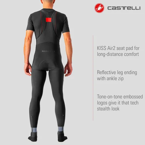 Vista 3 de Castelli Baberos Tutto Nano para ciclismo de carretera y grava I para hombre