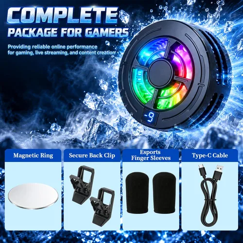 Vista 4 de Refrigerador magnético de teléfono de ruido ultra bajo, ventilador
