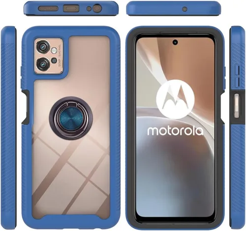 Vista 21 de Funda compatible con Xiaomi Poco X3 NFC, compatible con Xiaomi Poco X3 Pro/Poco X3 Ring Stand 3 en 1, color negro
