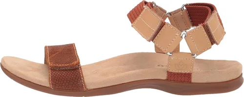 Vista 8 de Sandalia para mujer desconocida marrón 9