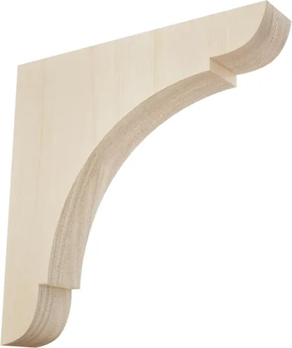 Vista 28 de Ekena Millwork - Soporte de madera Madera de caucho.