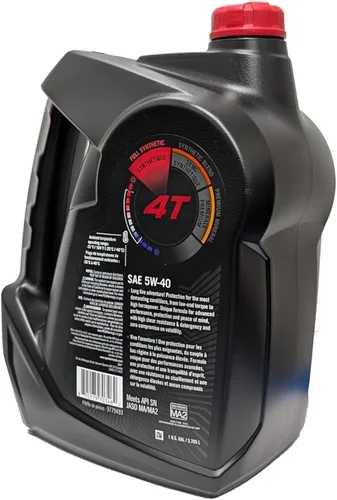 Vista 3 de BRP - Aceite sintético OEM 4T 5W-40, 1 galón, 9779493