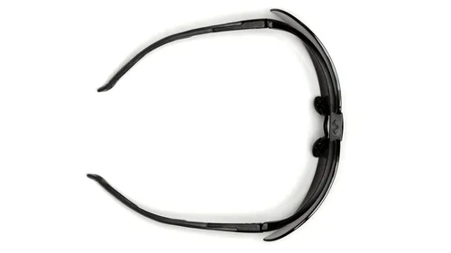 Vista 5 de Pyramex Onix - Gafas de seguridad, lentes de espejo para interiores y exteriores con marco negro
