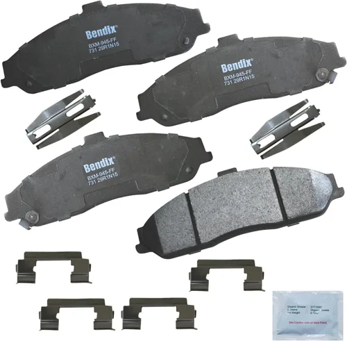 Vista 155 de Bendix - Pastillas de freno Priority1 CFM149 para Blue Bird TC1000, Chevrolet C30, Pickup, C35, C3500HD, G30, Van, K30, P30, R30, R3500, V30, V3500