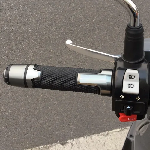 Vista 3 de Empuñaduras para Yama & ha FZ6 FZ6R FZ6S FZ6N Fazer FZ 6 R S N 7/8 pulgadas 0.866 in mango de motocicleta agarre agarre mano apretones extremos