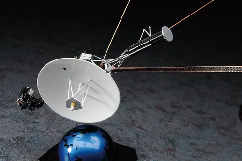 Vista 3 de Hasegawa Kit modelo de sonda espacial no tripulada Voyager a escala 1:48