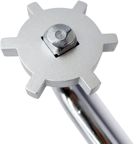 Vista 2 de DOCA Filtro de combustible de aleación de aluminio Instalar herramienta de extracción Llave para Mercury Verado/Optimax 91-896661Mercruiser (Plata)