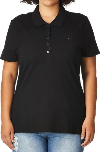 Vista 3 de Tommy Hilfiger Polo clásico para mujer (talla estándar y grande)