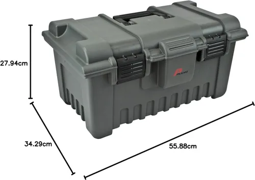 Vista 3 de Plano Moldeo - 781-002 781 Caja de herramientas eléctricas BAB de 22 pulgadas con bandeja, gris grafito negro