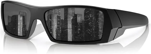 Vista 13 de WISTON Polarized Z87 Sunglasses Wrap Around Sunglasses for Men Rectangular Safety Glasses UV400 for Sport Working 8231