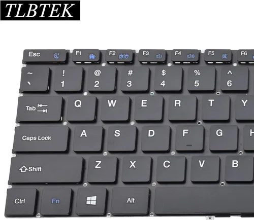 Vista 5 de TLBTEK Teclado de repuesto compatible con Gateway GWTN133-1 GWTN141-1BL GWTN141-5BK GWTN141-5GR, Chuwi GemiBook CWI514 CWI528 CWI529 CWI547