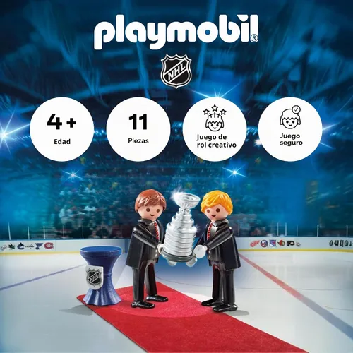 Vista 2 de Juego de presentación Playmobil Nhl copa de Stanley