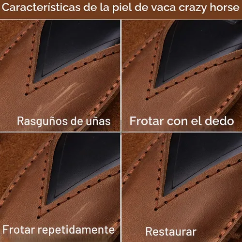 Vista 6 de Funda de cuero para llavero compatible con Subaru, control remoto sin llave, Forester Impreza Outback WRX BRZ Legacy y XV Crosstrek, etc. (A-Negro)
