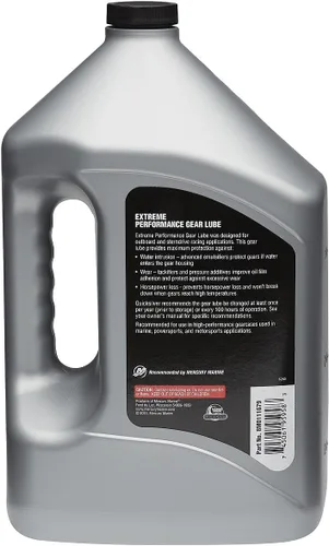 Vista 6 de Quicksilver Lubricante de engranajes de rendimiento extremo 85W-90