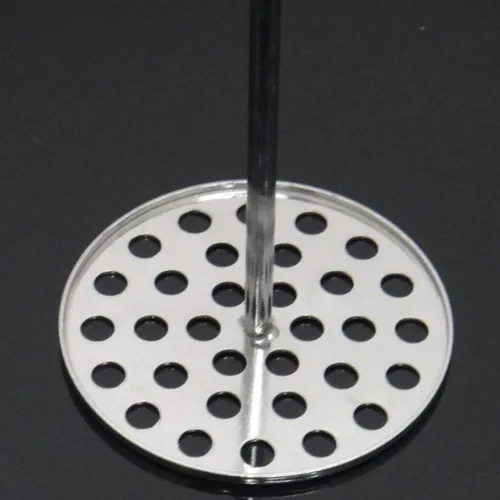 Vista 8 de YARNOW Trituradora manual de patatas de acero inoxidable para frijoles, frutas, verduras, ñames, calabaza, suministros de herramientas de alimentos