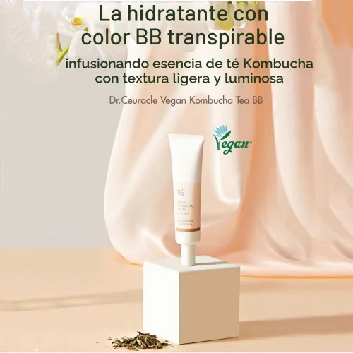 Vista 2 de [Dr.Ceuracle] Té vegano Kombucha BB Cream 1.0 fl oz SPF30 PA++