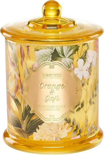 Vista 29 de M&SENSE Velas de Cítricos para el Hogar Aromáticas, Vela de Soja Orgánica Natural de 12.7oz 75 Horas de Larga Duración de Combustión Lenta, Vela