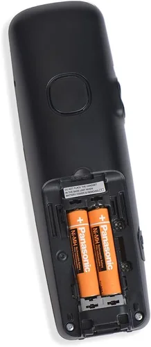 Vista 4 de Panasonic HHR4DPA - Baterías recargables AAA NiMH originales para teléfonos inalámbricos DECT, paquete de 2, naranja