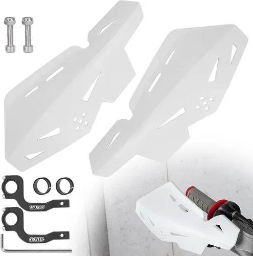 Vista 9 de RUTU Paramanos para Dirt Bike de 7/8 pulgadas 22mm, Paramanos de motocicleta con soporte CNC, par compatible con motos Dirt Pit, Motocross, ATV, CRF