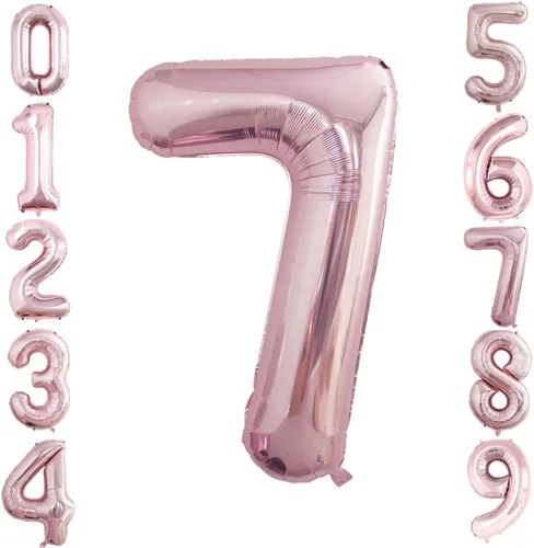 Vista 276 de Goer, conjunto de globos de papel aluminio para decoraciones de cumpleaños, globos de las letras de feliz cumpleaños y de números Oro