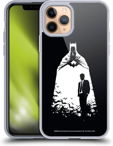 Vista 66 de Head Case Designs Officially Licensed Batman DC Comics Alter Ego Bats Duality Gel Case [Military Grade Protection] Compatible with Apple iPhone 7