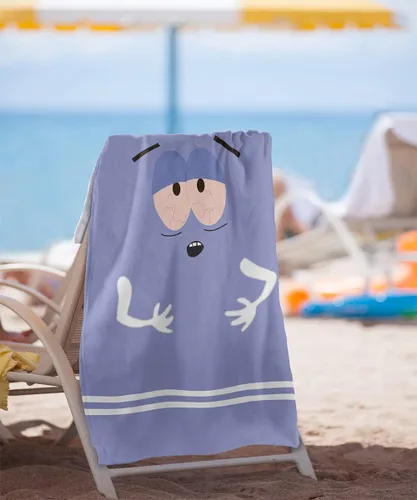 Vista 2 de LOGOVISION South Park Towelie Queasy - Toalla de playa con licencia oficial de 30 x 60 pulgadas