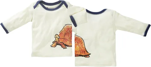 Vista 7 de Babysoy Jane Goodall - Camiseta de manga larga con diseño de animales Grulla