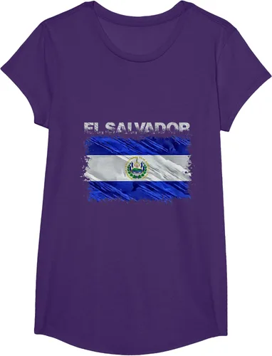 Vista 15 de Camiseta El Salvador, Negro