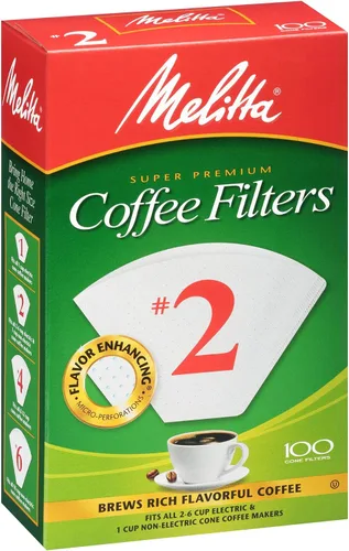 Vista 7 de Melitta - #2 Super Premium filtros de café cónicos